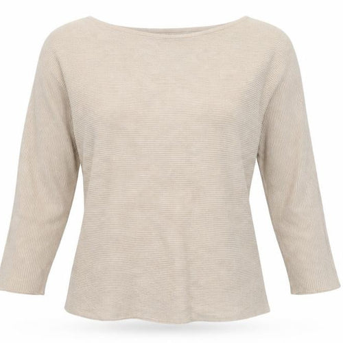 Basic Womens Beige   Pullover Jumper Size M
