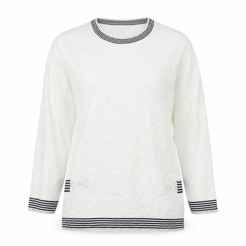 Bluoltre Womens White   Basic T-Shirt Size M