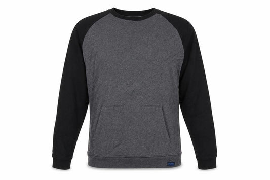 Front view of Pull&Bear men’s grey jumper, size M