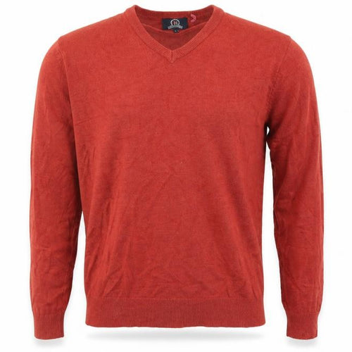 Hutson Harbour Mens Brown   Pullover Jumper Size L