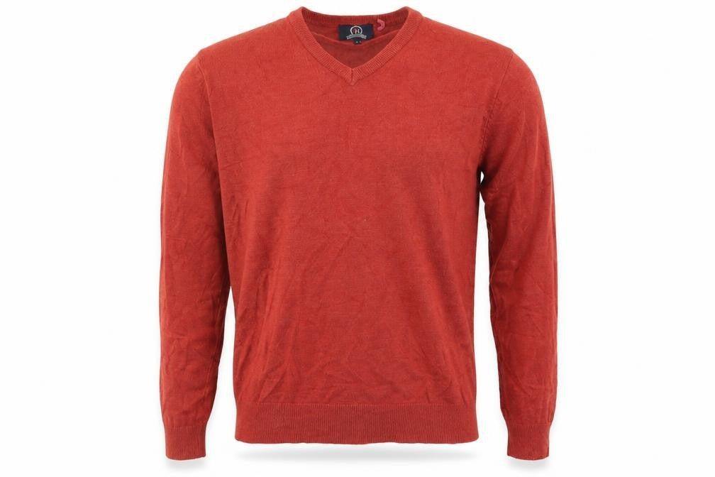 Hutson Harbour Mens Brown   Pullover Jumper Size L