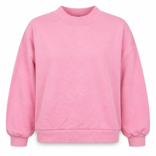 Noisy may Womens Pink  Jersey Pullover Sweatshirt Size XS