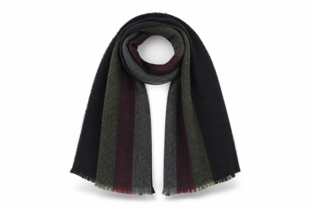 Preworn  Black Check   Shawl/Wrap