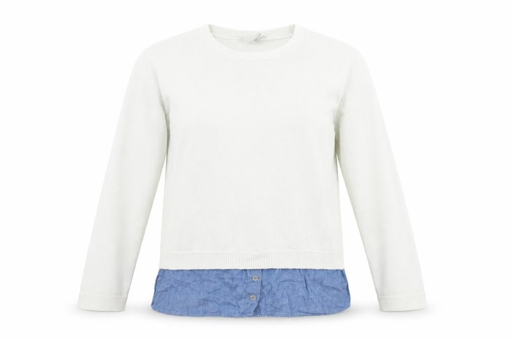 ASOS Womens White   Pullover Jumper Size 10