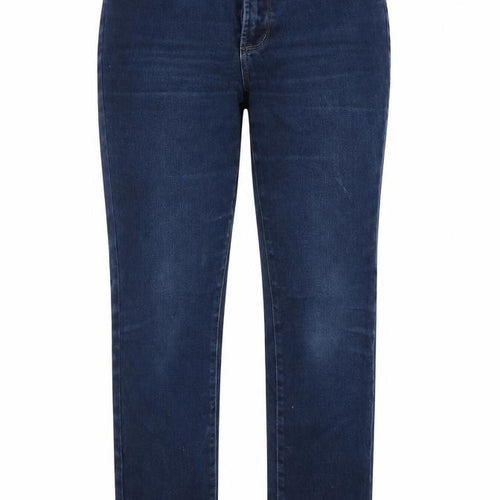 Preworn Womens Blue  Denim Straight Jeans Size 6 L27 in