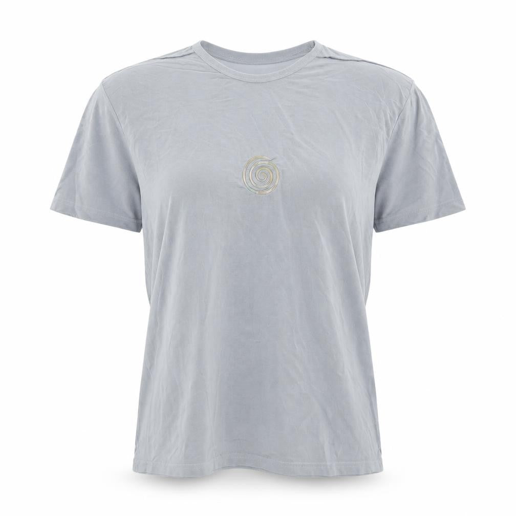 Tipsy Elves Womens Grey   Basic T-Shirt Size L