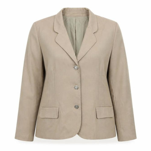 Rebecca Sheldon Womens Beige   Jacket Suit Jacket Size 16