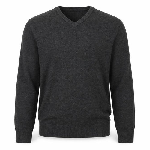 F&F Mens Grey  Knit Pullover Jumper Size S