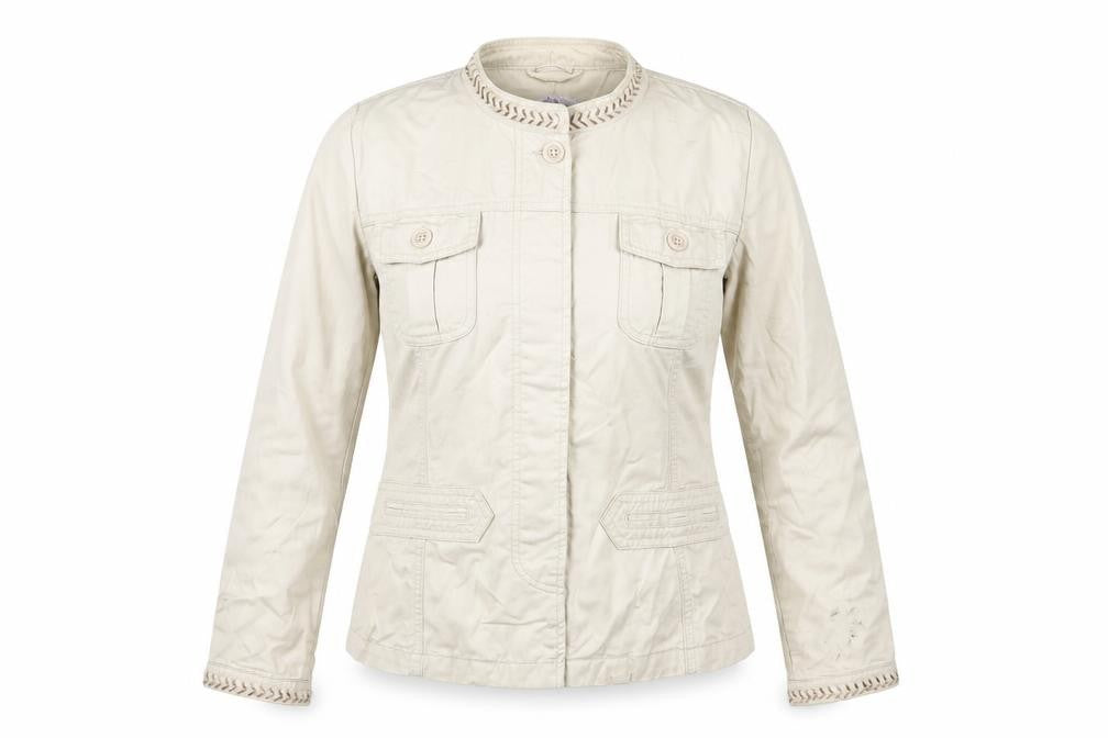 Papaya Womens Beige   Jacket  Size 14