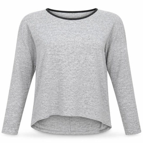 Miss Selfridge Womens Grey   Basic Polo Size 10  - BACK SPLIT