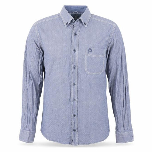 Claudio Campione Mens Blue    Button-Up Size M