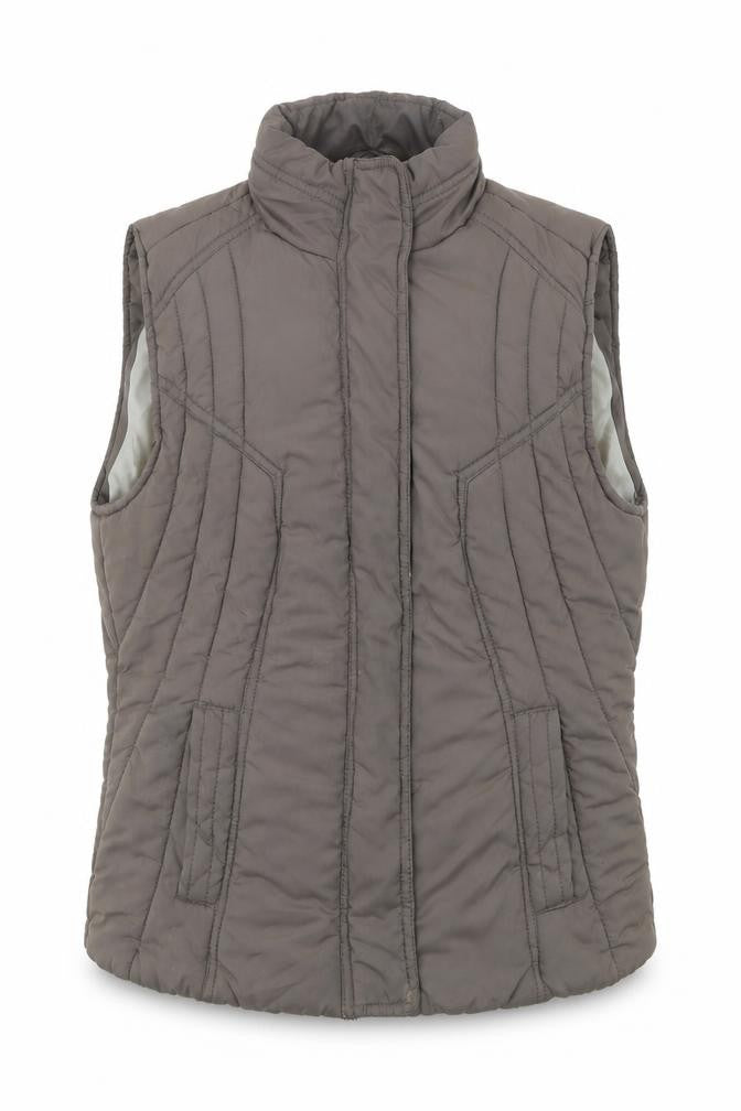 George Womens Brown   Gilet Coat Size 8