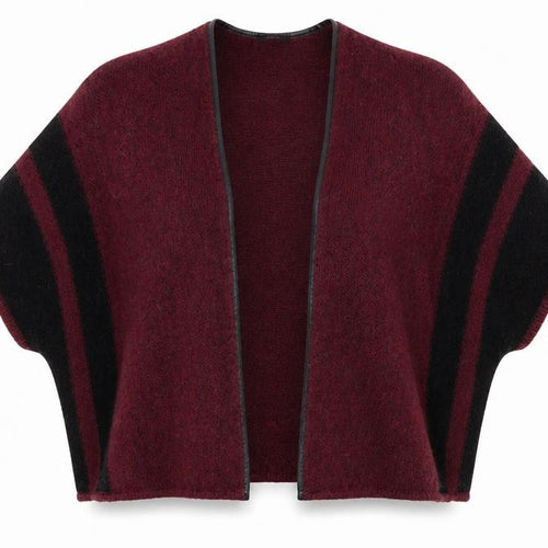 F&F Womens Red Striped  Cardigan Jumper Size S