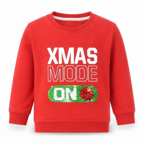 Matalan Boys Red   Pullover Sweatshirt Size 2-3 Years  - Xmas Mode On