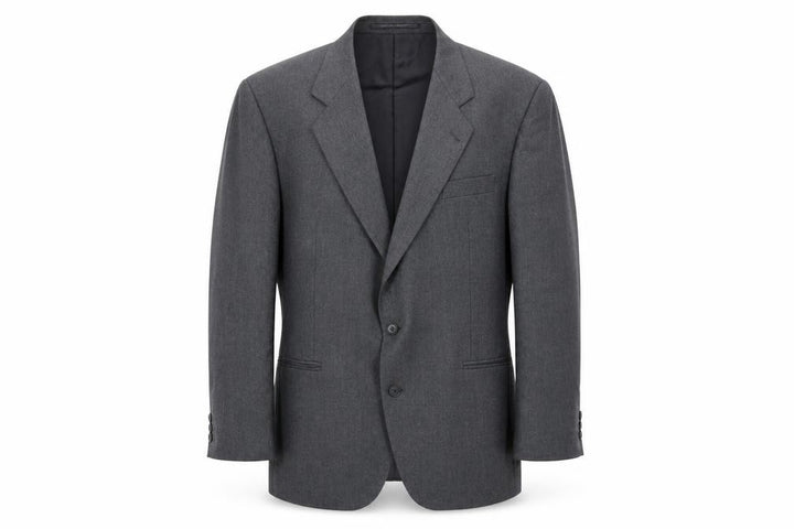 Preworn Mens Grey Jacket Suit Jacket Size 44