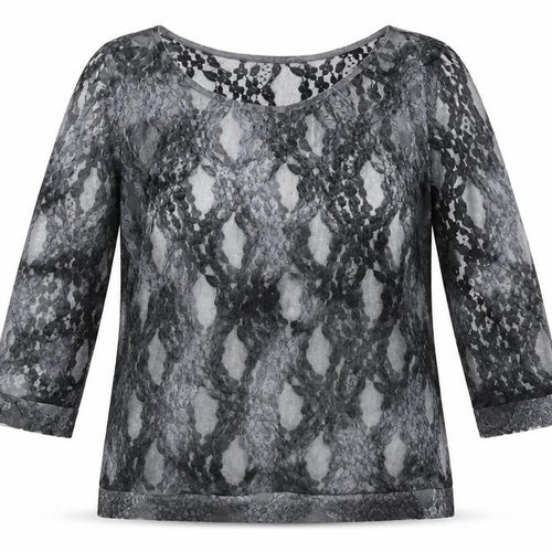 CMD Womens Grey   Basic Blouse Size 14