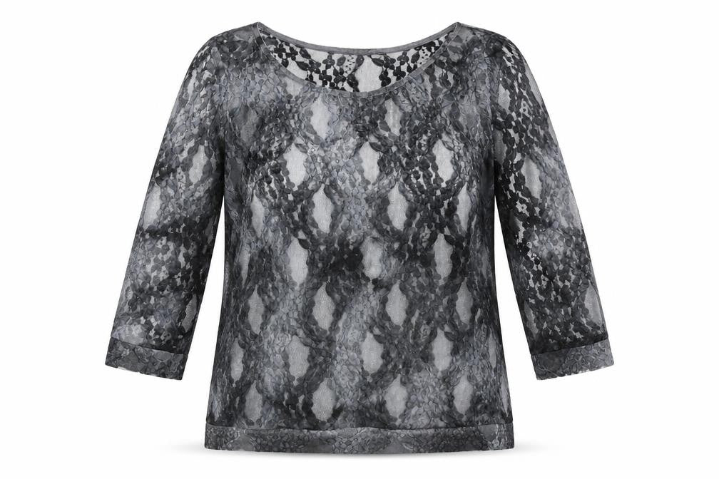 CMD Womens Grey   Basic Blouse Size 14