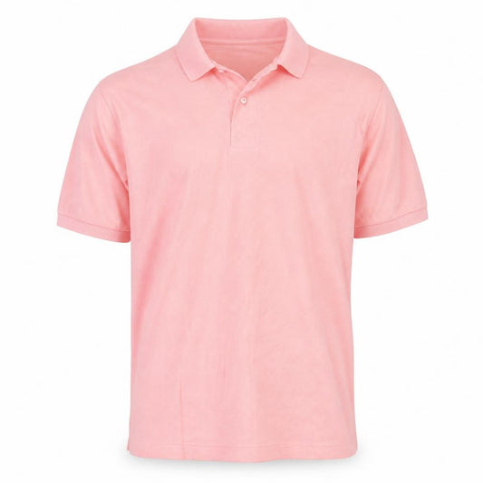 Front view of Paulo Verdi men’s orange polo, size L