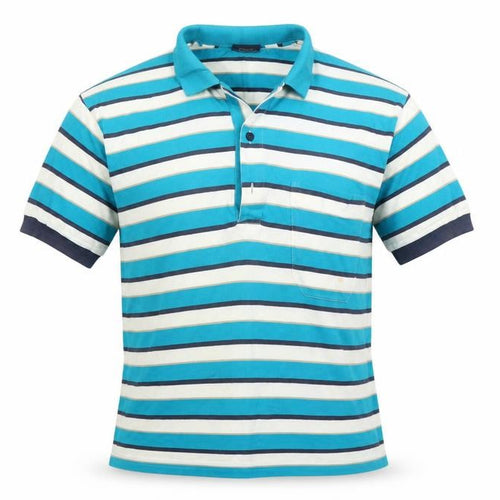 BLANCARD Mens Multicoloured Striped   Polo Size M