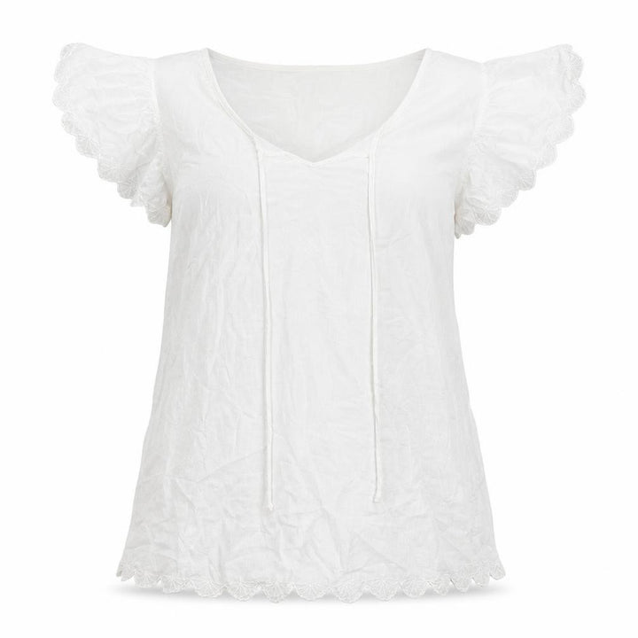 Gap Womens White Tunic T-Shirt Size L