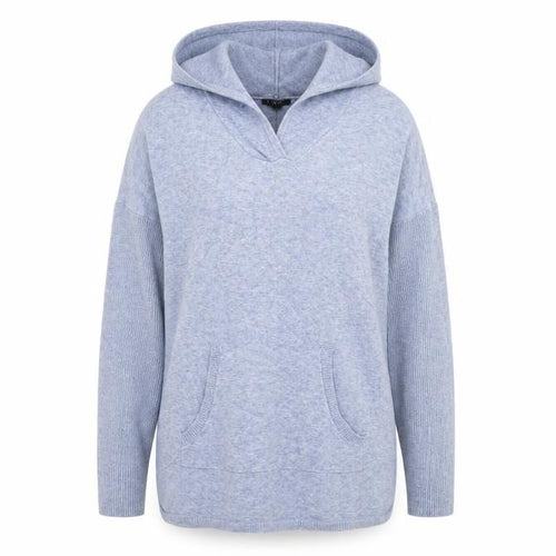 cynus Womens Blue   Pullover Hoodie Size L