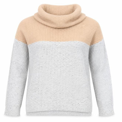 Yes Lola Womens Grey   Pullover Jumper Size S