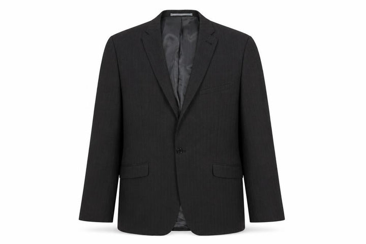 Next Mens Grey Striped Jacket Suit Jacket Size 44