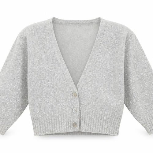 New Look Girls Grey   Shrug Jumper Size 8 Years