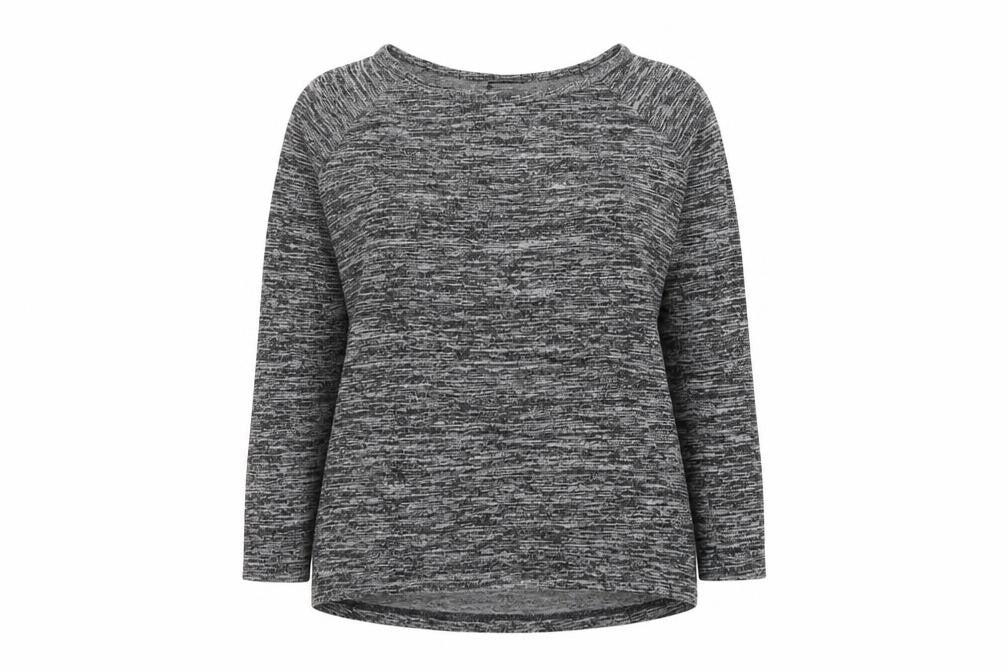 Topshop Womens Black   Pullover Sweatshirt Size 8