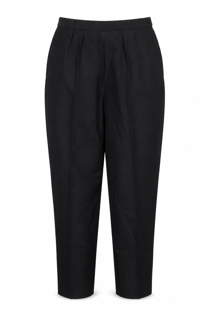 Slimtru Womens Black   Trousers  Size 12 L27 in