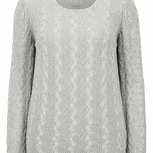 EA Womens Grey  Knit Pullover Jumper Size S