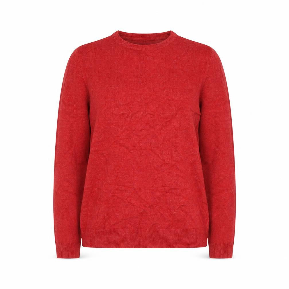 Cedar Wood State Womens Red  Knit Pullover Jumper Size M