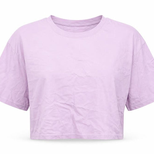Divided by H&M Womens Purple  Jersey Basic T-Shirt Size L