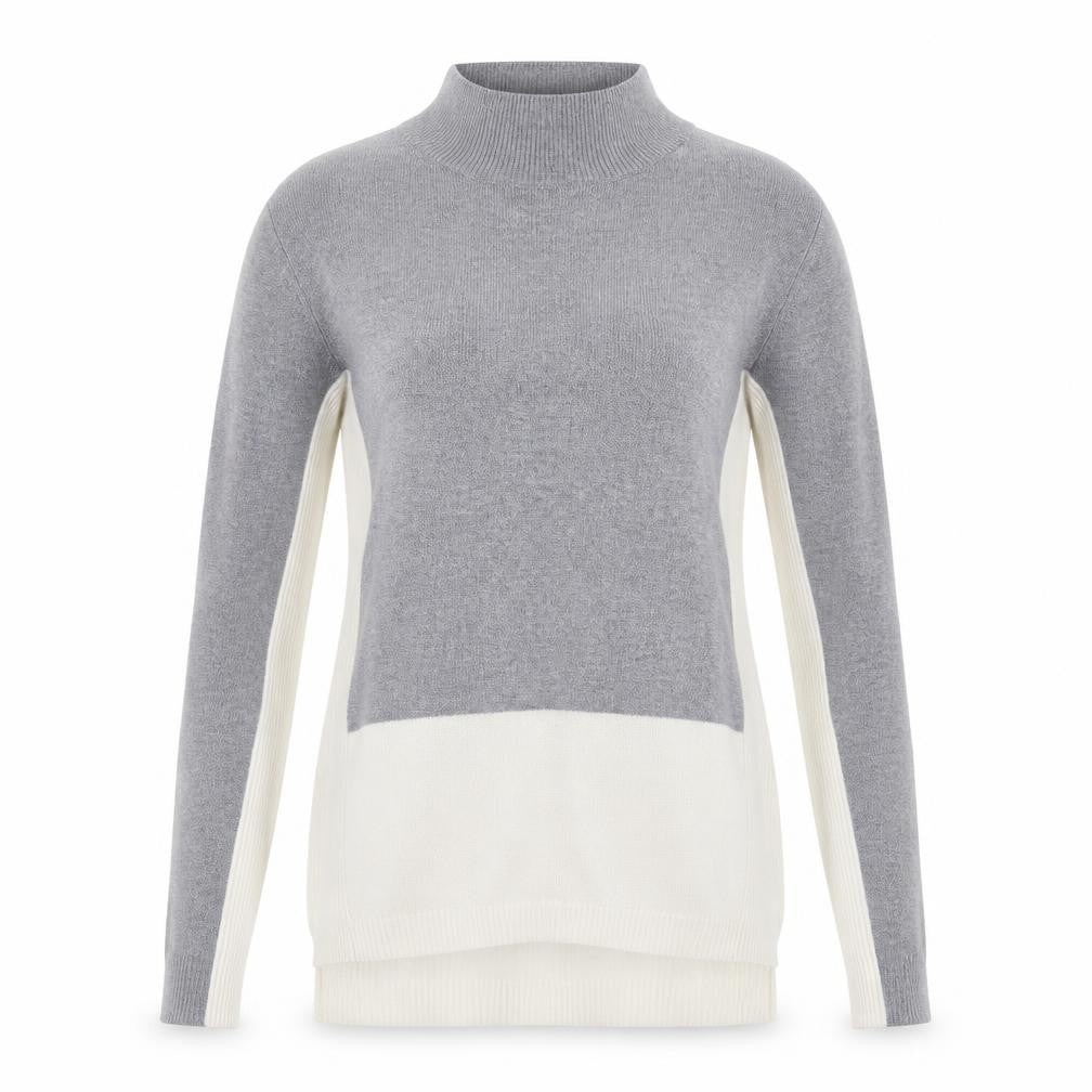 Papaya Womens Grey  Knit Pullover Jumper Size 12