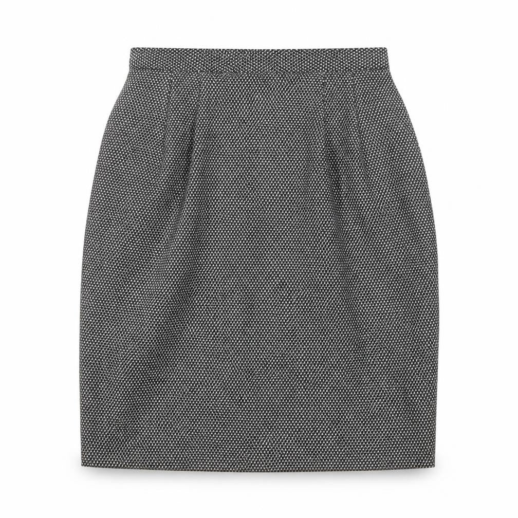 Gianni Womens Black Geometric  A-Line Skirt Size 6