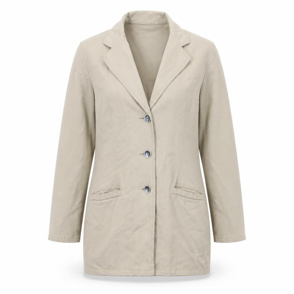 Pola Womens Beige   Jacket  Size 10