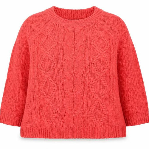 George Womens Red  Knit Pullover Jumper Size 16