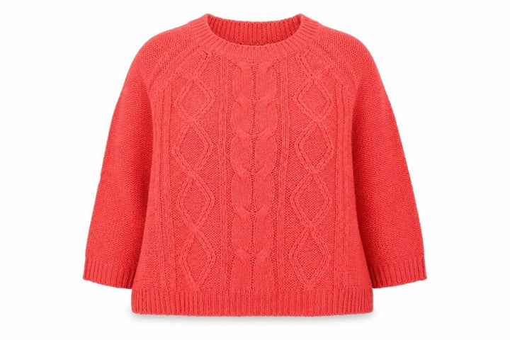 George Womens Red  Knit Pullover Jumper Size 16