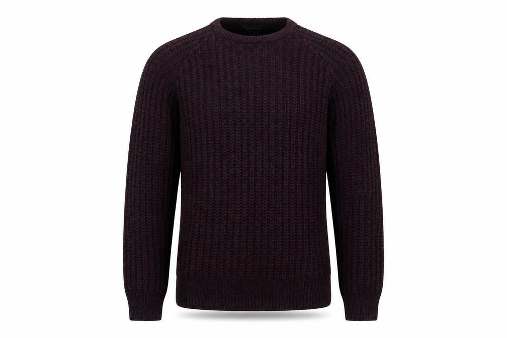 Cedarwood State Mens Red  Knit Pullover Jumper Size M
