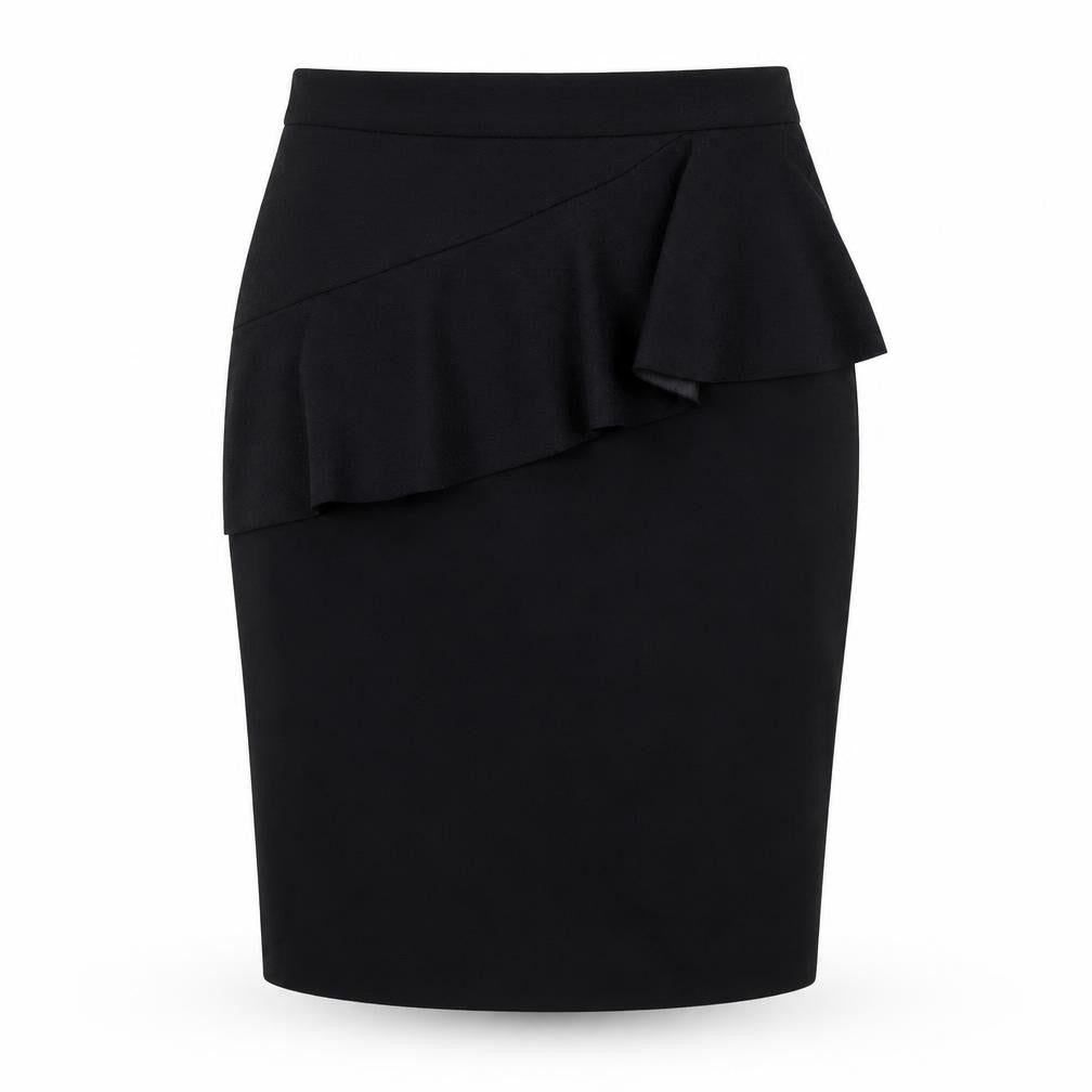 Dorothy Perkins Womens Black   Straight & Pencil Skirt Size 8