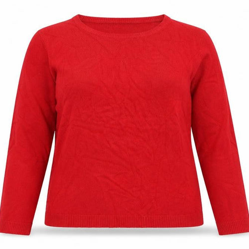 Pure & Natural Womens Red   Pullover Jumper Size 14