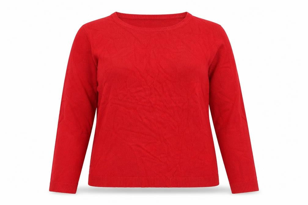 Pure & Natural Womens Red   Pullover Jumper Size 14
