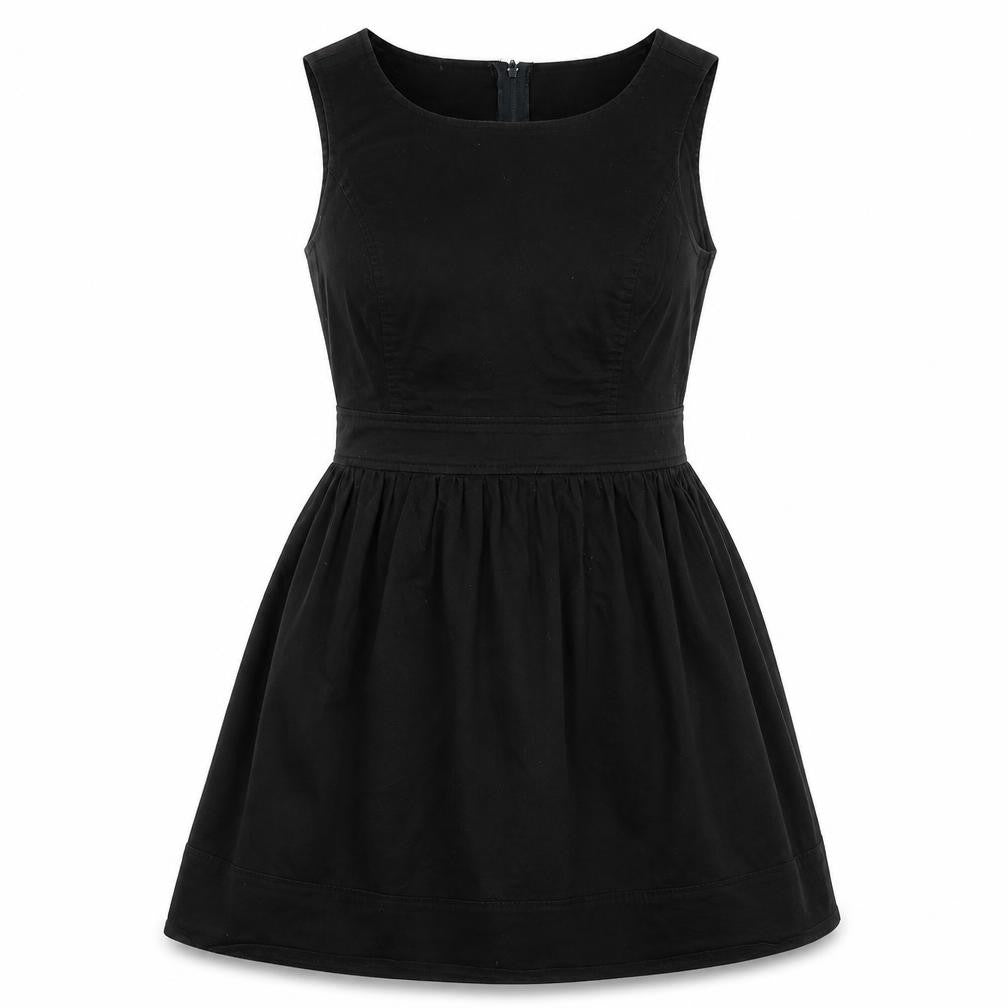 GLASSONS Womens Black   Fit & Flare  Size 10