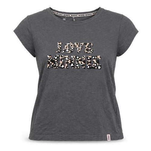 George Womens Grey   Basic T-Shirt Size 4  - Minnie Mouse