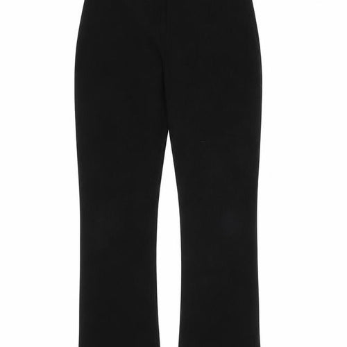 Preworn Womens Black   Trousers  Size L L29 in