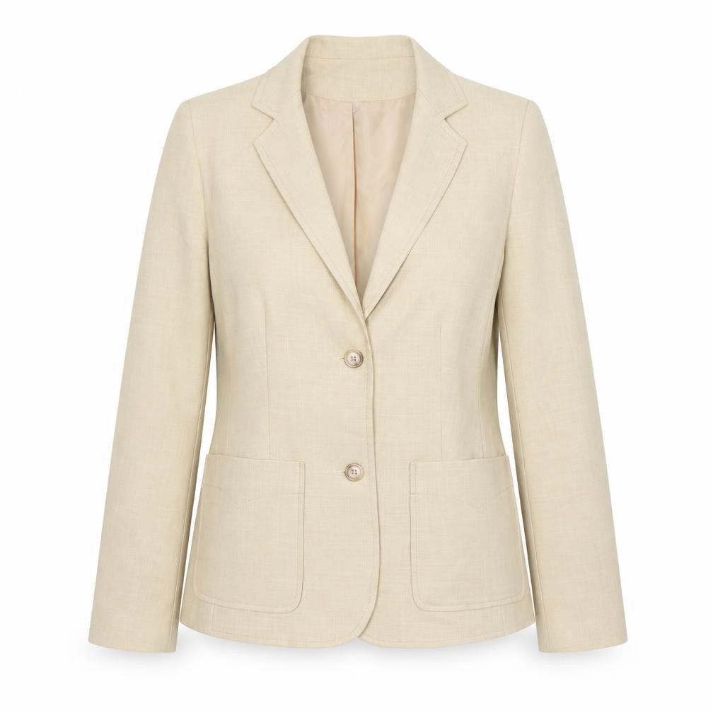 NL Collection Womens Beige   Jacket Suit Jacket Size 10