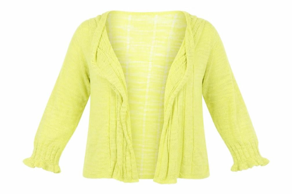 Per Una Womens Green  Knit Cardigan Jumper Size 12