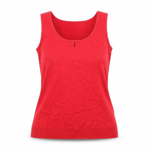 Planet Womens Red  Knit Basic Tank Size M