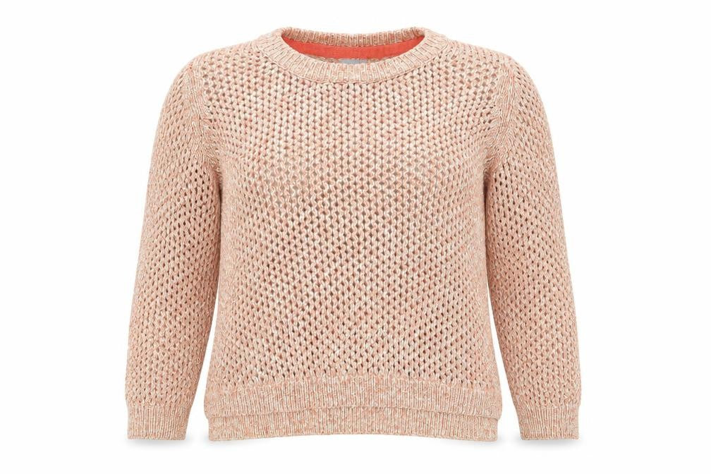 Per Una Womens Pink  Knit Pullover Jumper Size 12