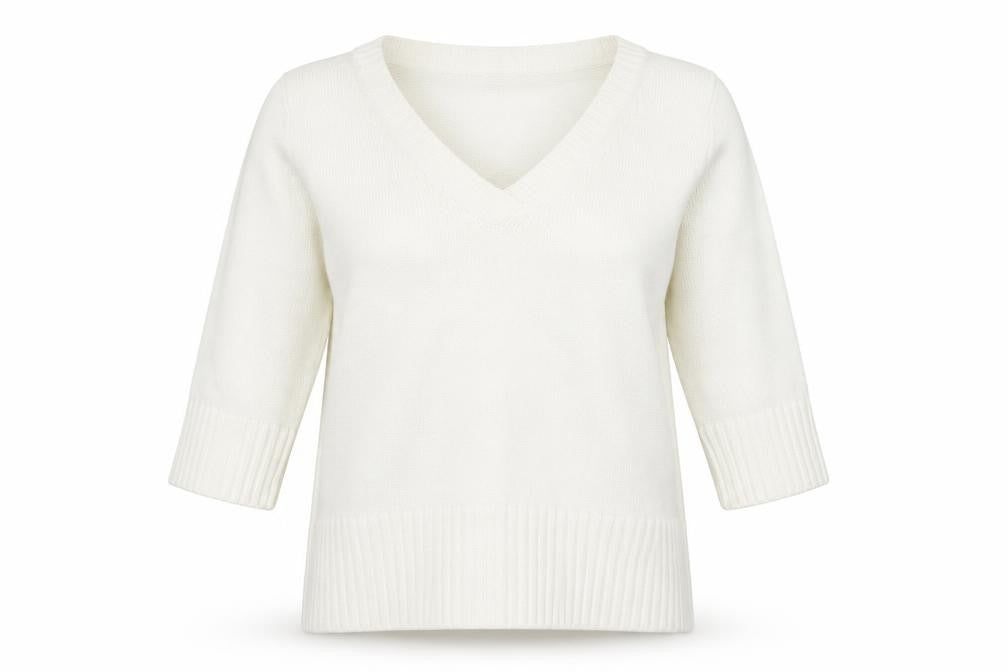 Marks and Spencer Womens Ivory   Pullover Jumper Size 16